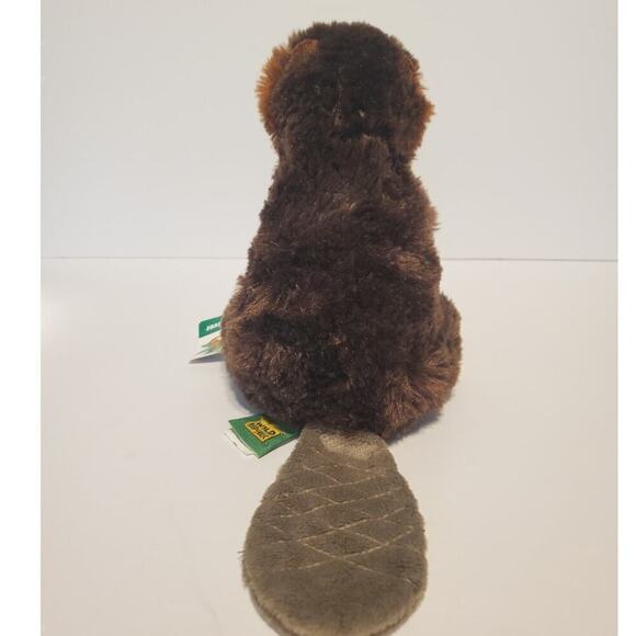 Wild Republic Beaver Plush Mini Cuddlekins 8" NWT - Picture 3 of 10